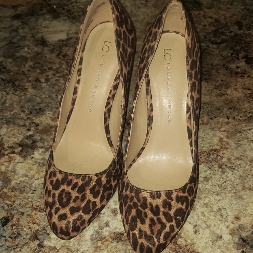 🐆🐆 Lauren Conrad Leopard Pumps (with kitten heel) 🐆🐆
